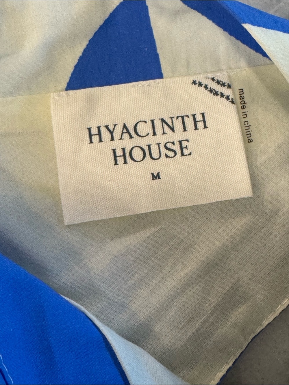 Hyacinth House Tuckernuck Sleeveless Blue & White Floral Print Carson Maxi Dress - Picture 8 of 10